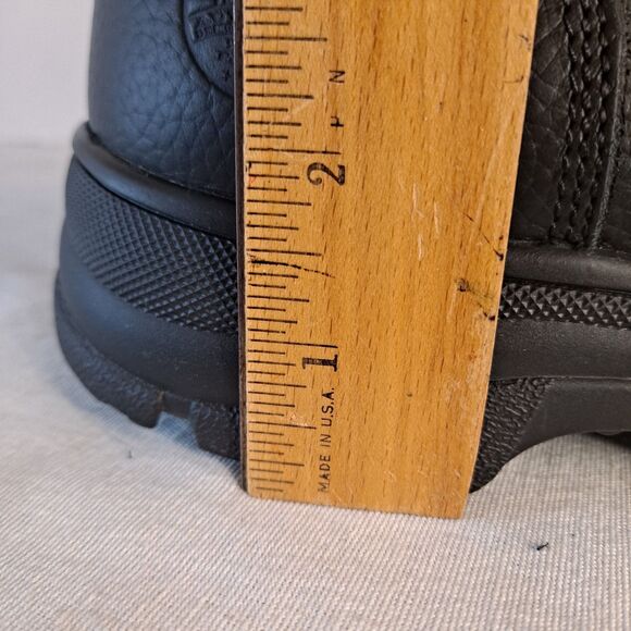 Skechers Women's 8.5W Workshire Peril Steel Toe Work Boot 76561W Black Leather - Picture 14 of 14